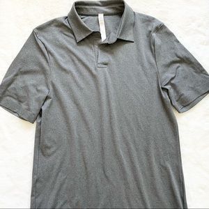 LULULEMON MENS SHORT SLEEVE POLO SIZE Small Athleisure Casual